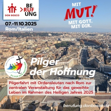 2025_Pilgern mit Ordensleuten nach Rom